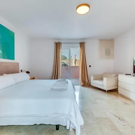 Fantastico Atico Duplex En Primera Linea De Golf Apartamento